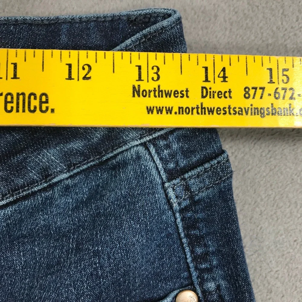 Judy Blue High Rise Straight Fit Dark Wash Jeans Size 7/28 Blue Denim